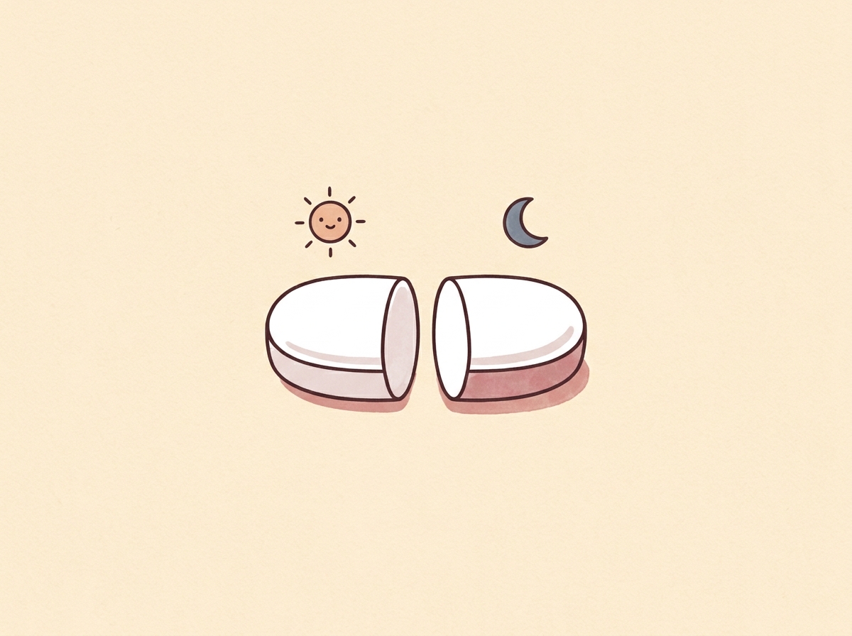 Splitting the metformin dose into morning and evening halves