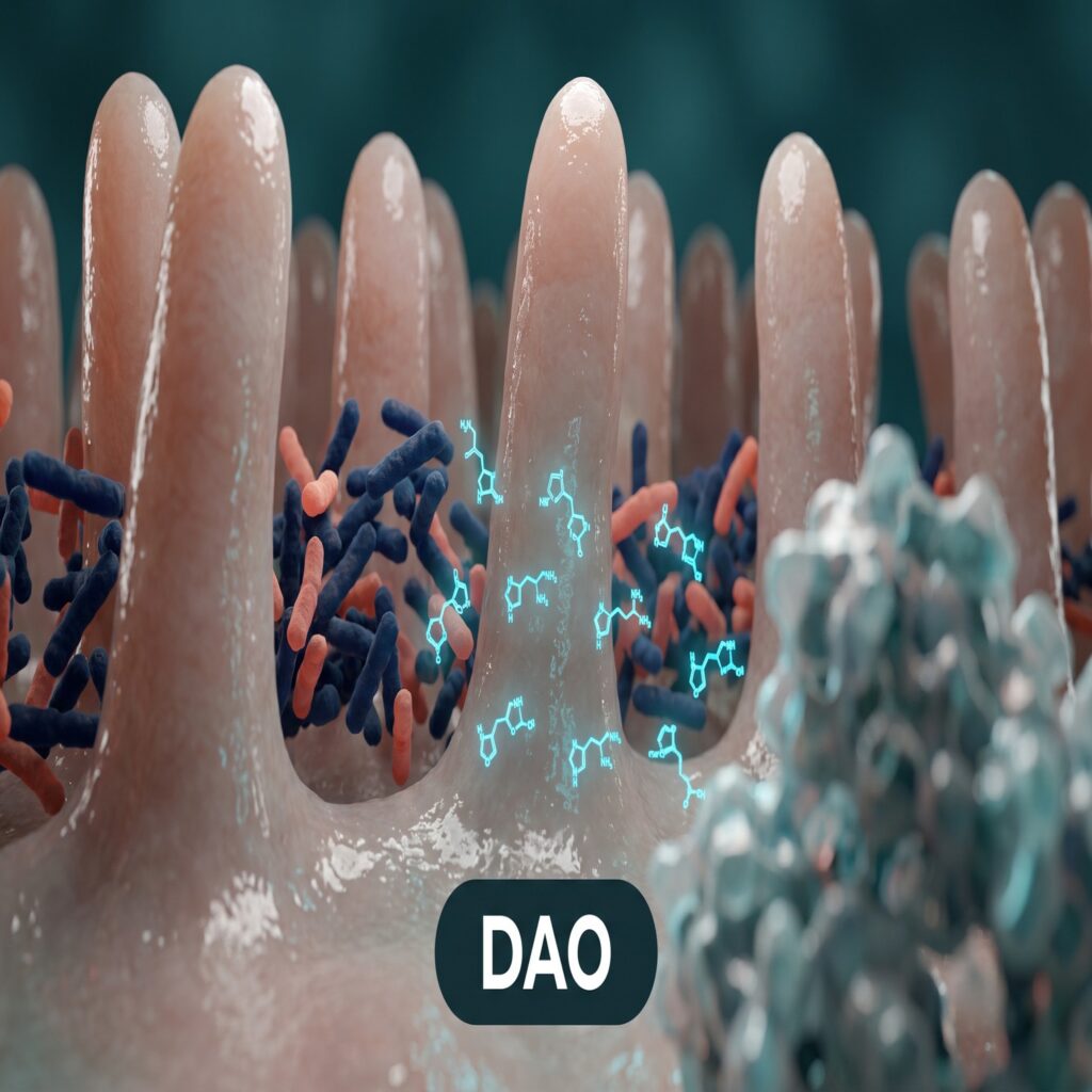 Histamine intolerance and SIBO: histamine-producing gut bacteria and the DAO enzyme in the small intestine