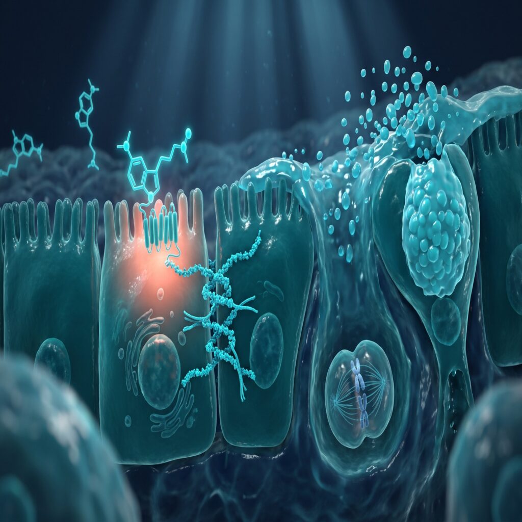 Cellular view of night-time gut repair disrupted in shift work and IBS: melatonin, tight junctions, mucus and crypt stem cells