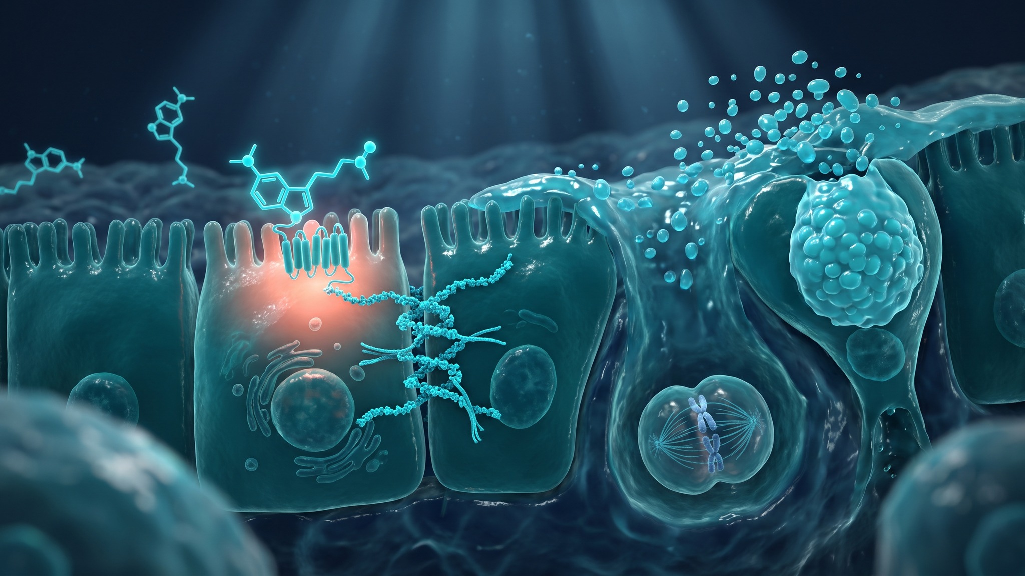 Cellular view of night-time gut repair disrupted in shift work and IBS: melatonin signaling, tight junctions, mucus secretion and crypt stem cells