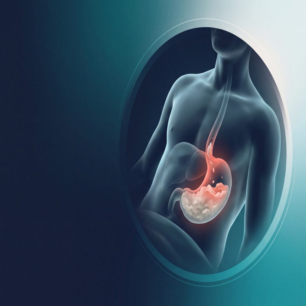 Sleeping late and stomach pain shown through the nighttime relationship between the oesophagus, stomach and circadian timing